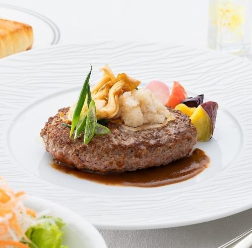 蝦夷鹿ハンバーグ