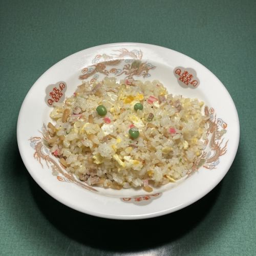 fried rice with soup