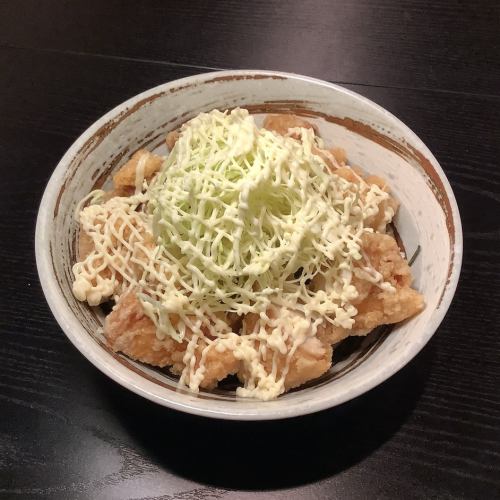 カラマヨ丼　☆中華スープ付き