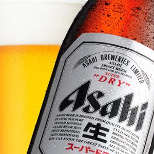 Bottled Beer Asahi Super Dry Medium Bottle