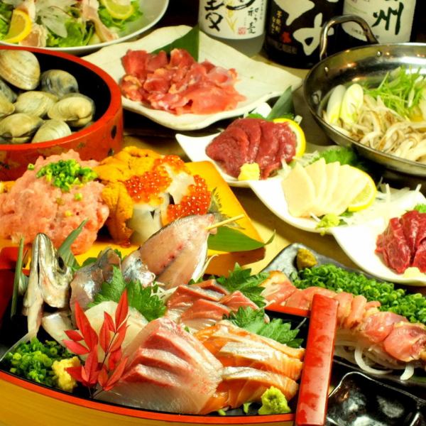[Perfect for welcoming/farewell parties and banquets] Second generation Kanaeya banquet course from 4,000 yen (tax included)!!