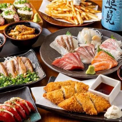 Perfect for welcoming and farewell parties and banquets: Second Generation Kanaeya Banquet Course starting from 4,000 yen (tax included)!!