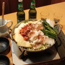 コプチャンチョンゴルセット（韓国ホルモン鍋）