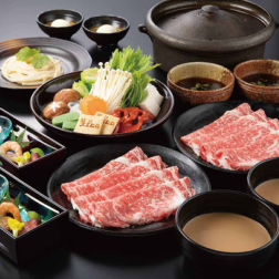 【※要予約】しゃぶしゃぶプラン 90分飲み放題付 1人前7000円(税込) ※2F限定 