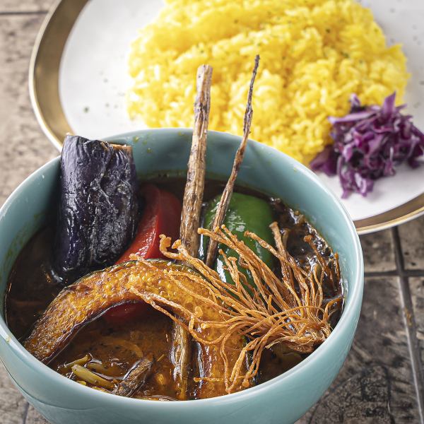 ランチ/ディナー各20食限定のスープカレー