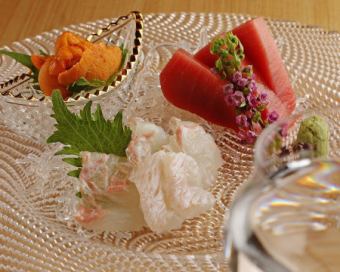 Assortment of three types