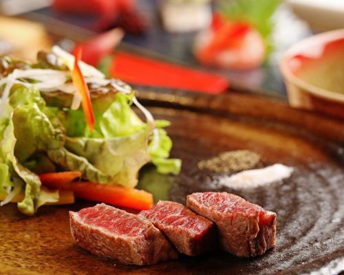 Enjoy our course menu featuring a selection of seasonal delicacies.