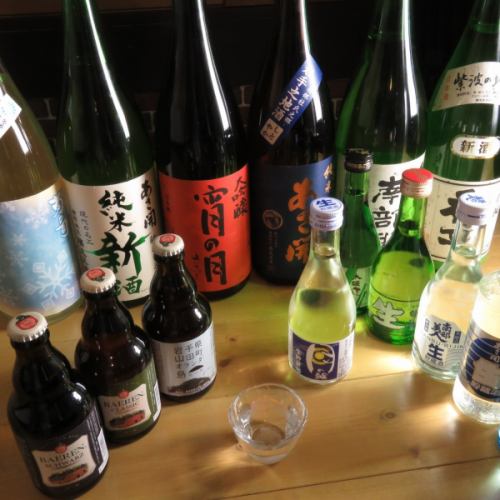 Luxury courses of local sake enrichment are also