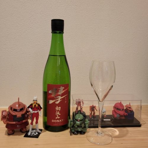 We offer a wide variety of carefully selected Japanese sake.