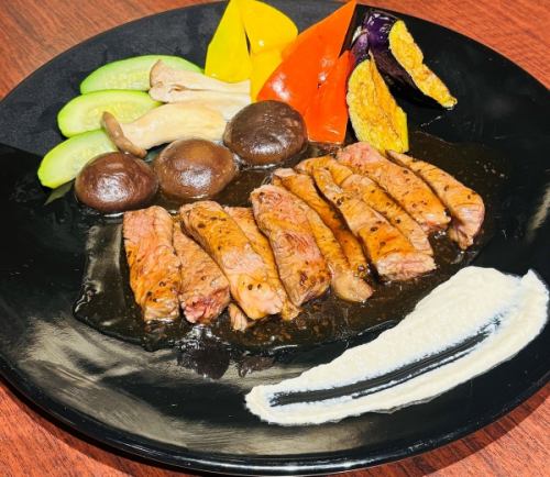 150g Japanese beef steak with black fermented soy sauce