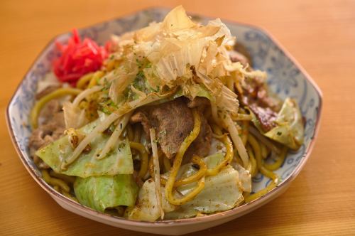 近藤ポーク太麺!ソース焼きそば