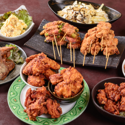 変わり串ザンギ等々全30種類のザンギが楽しめます！