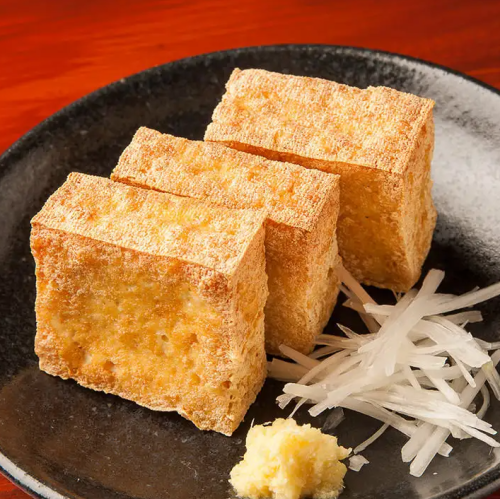 揚げたて!厚揚げ豆腐