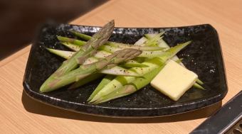 [蔬菜] 葱黄油/芦笋黄油
