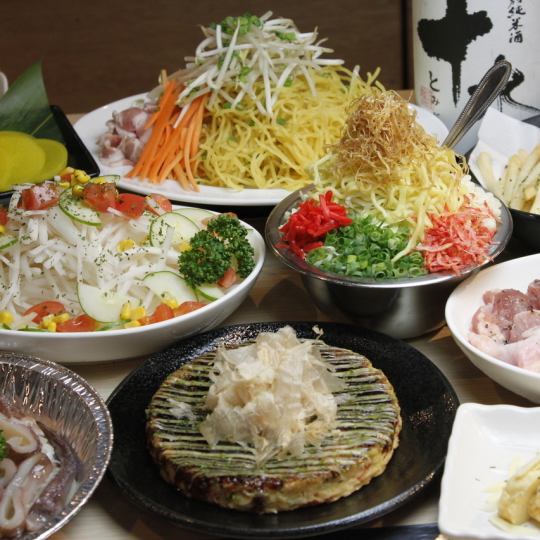 [Momotaro's recommended course for welcome and farewell parties] 4,000 yen with 10 dishes and 2.5 hours of all-you-can-drink