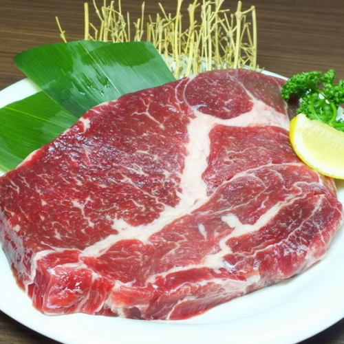 【ボリューム満点】名物！bigビーフステーキ（450ｇ単位～）