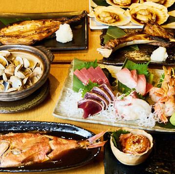 ◆◇寒ブリの刺身やアジフライなど、お酒とよく合う一品料理が充実◆◇418円(税込)～