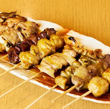 香ばしさが自慢！手打ち串焼◎