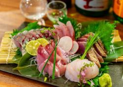 選べるお刺身五点盛り合わせ　一人前