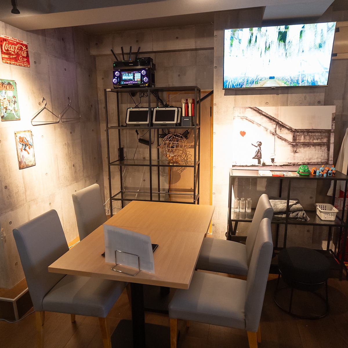 店内は広々としており喧騒を忘れ特別空間をお楽しみいただけます