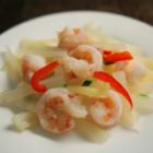 海老とセロリのサラダ