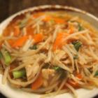 豚肉とニラもやし炒め