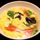 卵とトマトのスープ