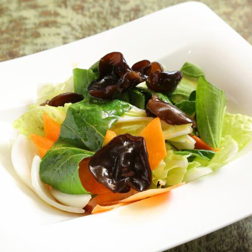 きくらげと白菜炒め(Vegan)