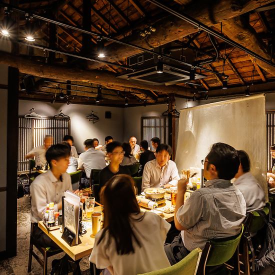 We offer a highly satisfying all-you-can-drink course for 4,000 to 5,000 yen.