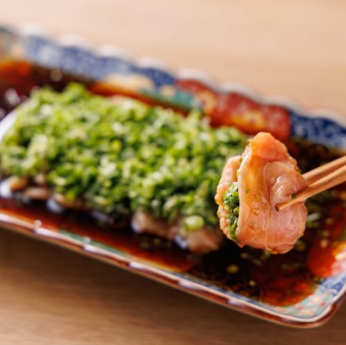 肉刺しメニューも豊富