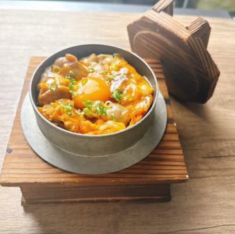 親子丼釜飯