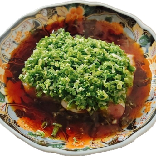 ねぎまみれ鶏たたき