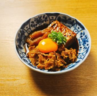 すき焼き風肉豆腐