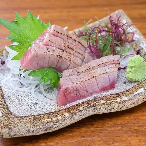 本まぐろ中トロ炙り