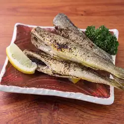 北海道特大氷下魚炙り焼き