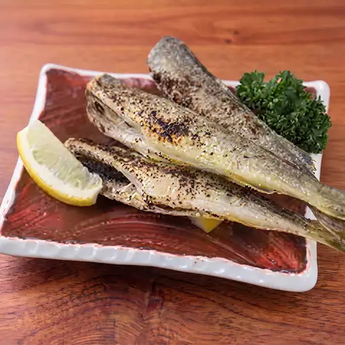 北海道特大氷下魚炙り焼き
