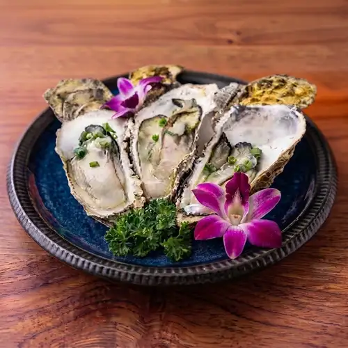 新鮮生岩牡蠣 生搾りポン酢