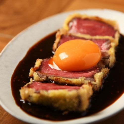 【５大名物の一角】味噌とレアカツの相性抜群！味噌レアカツ！