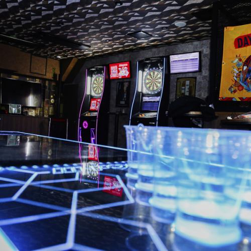 First experience in Shimokitazawa! Beer pong, online darts, table tennis
