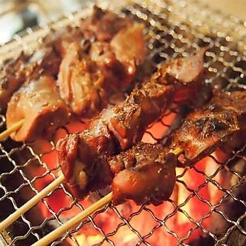 自慢の焼き鳥!