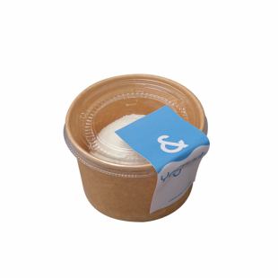 Blended yogurt plain (additional 50g)