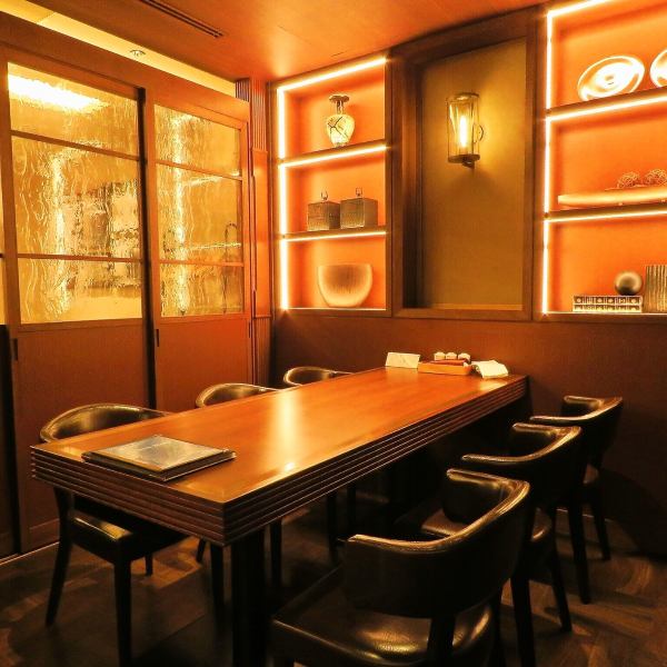 A private room where you can relax and enjoy your meal.Enjoy the delicious Chinese food around the table together ♪ Because it is a popular seat, please make an early reservation!