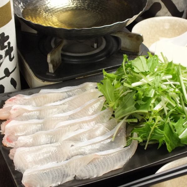 Excellent! Seafood Shabu-shabu course