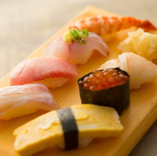 Great value "Omakase Nigiri 7 pieces"