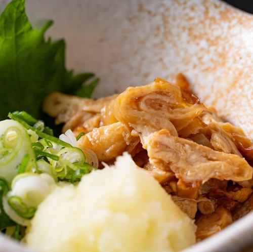 鶏ハラミ炭火焼ポン酢