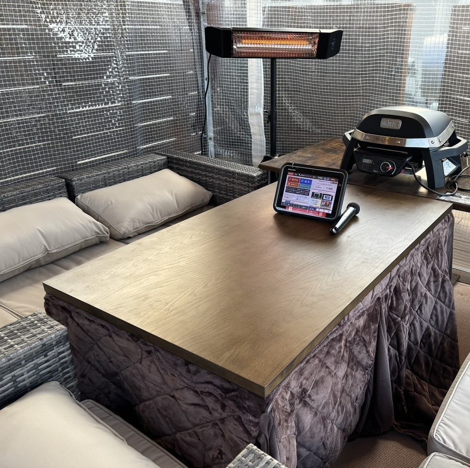 朝5：00～翌4:30まで営業中！コート無しでもあったかい◎