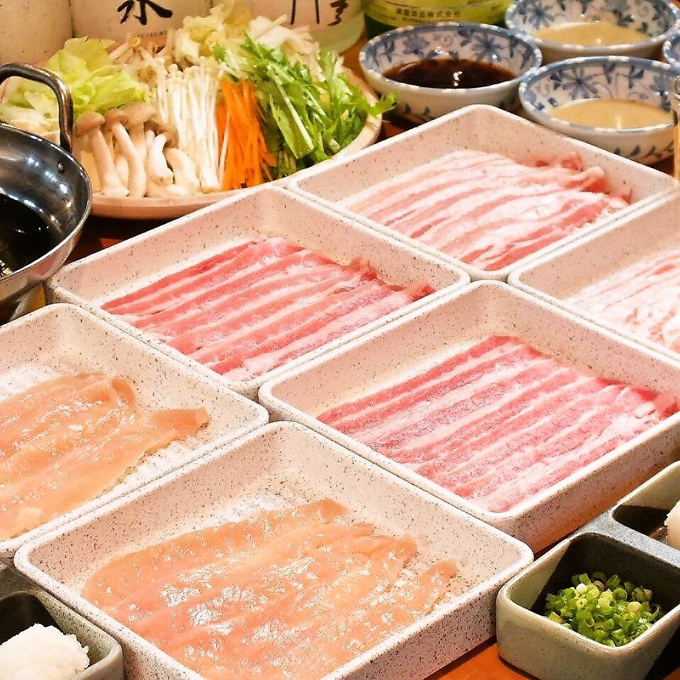 しゃぶしゃぶ食べ放題が3278円～お楽しみいただけます！