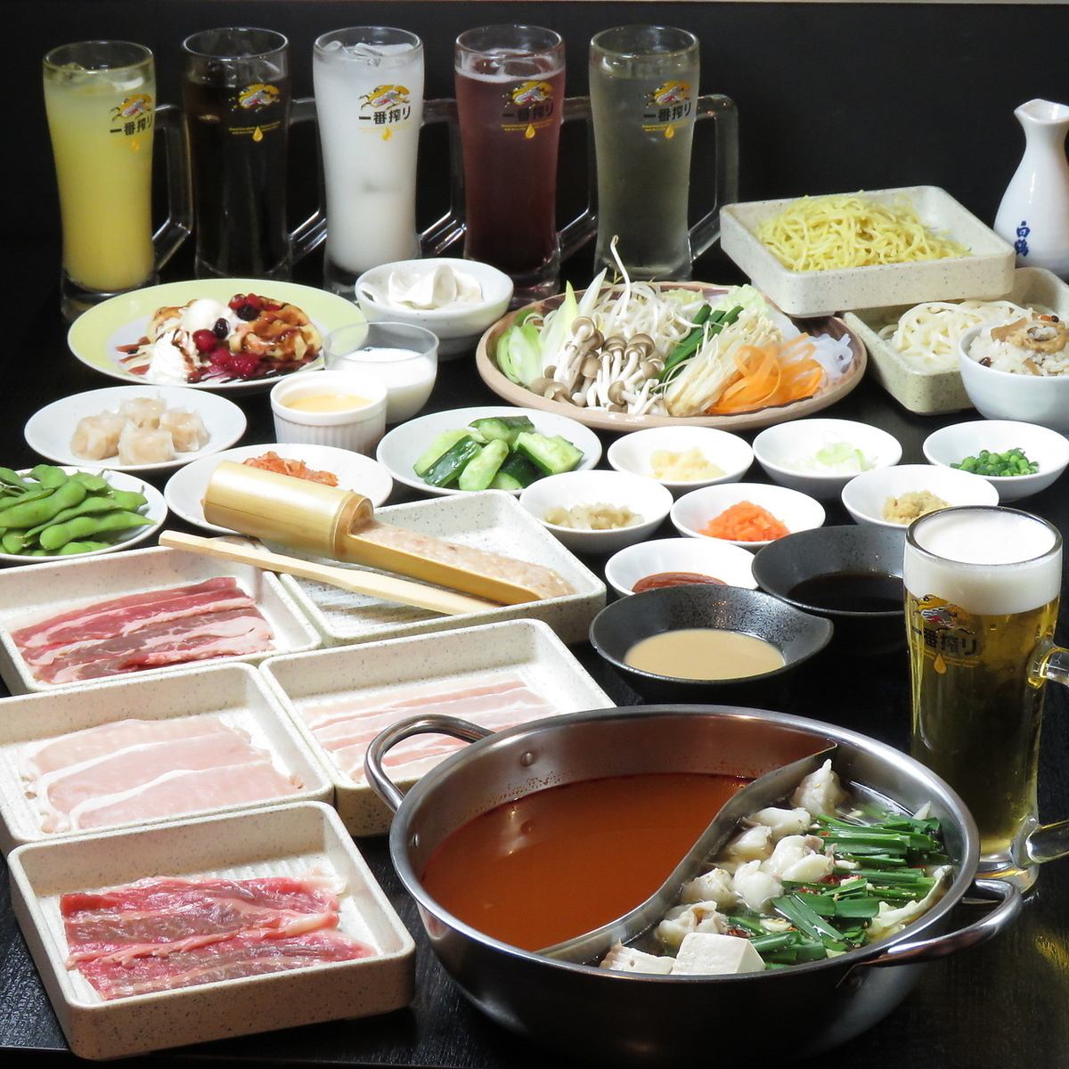 しゃぶしゃぶ食べ放題が3278円～お楽しみいただけます！