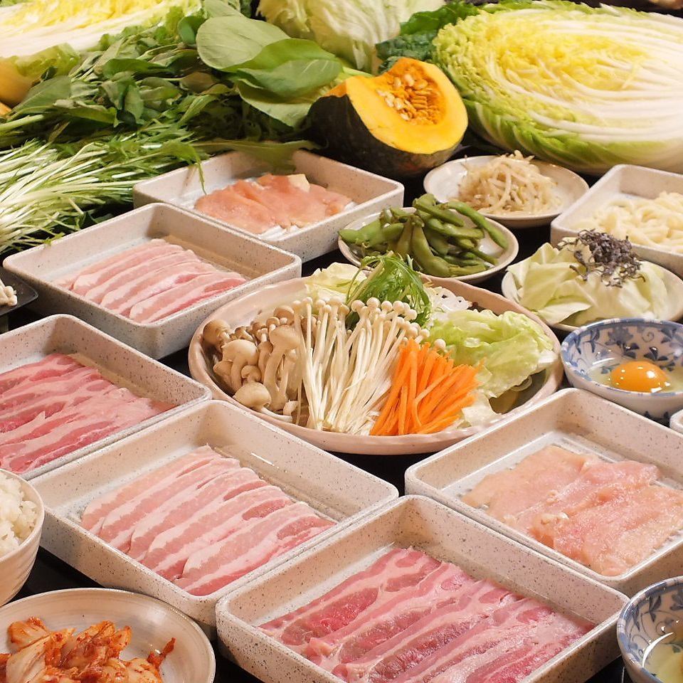 しゃぶしゃぶ食べ放題が3278円～お楽しみいただけます！