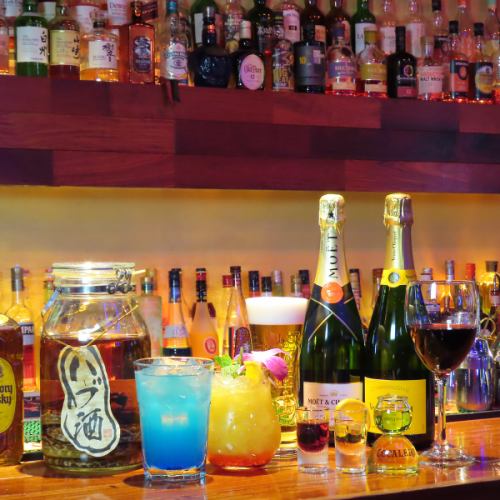  飲み放題コース充実♪